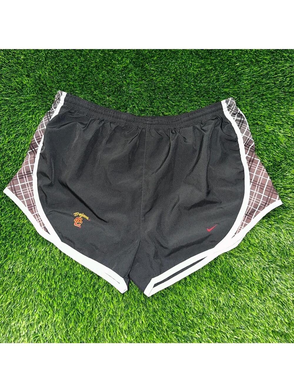 USC Trojans Tempo Practice Womens Size L Nike Dri-Fit Running Shorts